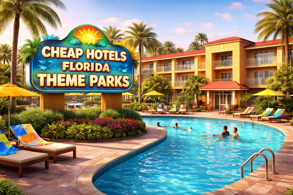 Cheap Hotels Near Florida Theme Parks: Affordable Stays for Budget Travelers